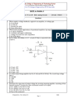 QUIZ on op amp