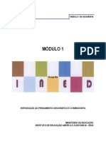 Introdução ao Pensamento Geográfico