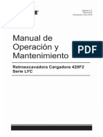 Manual Retroexcavadora 420F2