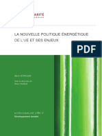 La Nouvelle Politique Energetique de Lue Et Ses Enjeux