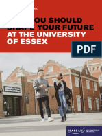 Why You Should Shape Your Future: at The University of Essex