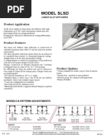 Linear Slot Diffuser Specifications | PDF | Extrusion | Mechanical ...