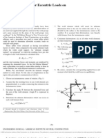 A General Solution For Eccentric Loads On Weld Groups