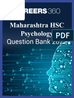 Maharashtra HSC Psychology Question Bank 2022