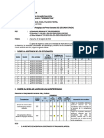 Informe Del Docente Secundaria I SEMESTRE OK 1ro y 2do