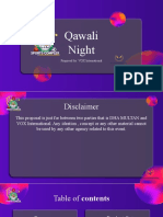 Qawali Night: Soulful Performances and T20 Match Screening