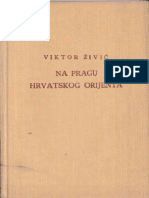 Viktor Živić, Na Pragu Hrvatskog Orijenta