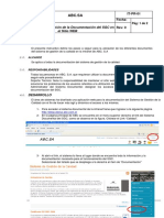 Ubicación documentación SGC intranet ABC
