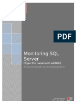 Monitoring SQL Server