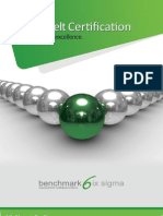 Benchmark Six Sigma Green Belt Brochure
