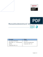 Manual de Administración Básica de DocuShare de XDV