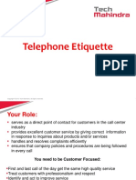 Fdocuments - in Telephone Telephone Etiquette Phone Etiquette at Work Call Center Phone Etiquette