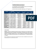 Portfolio Rebalancing Report - 1