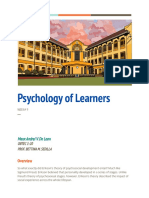 Psychology of Learners