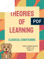 Theories of Learning Week 2
