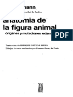 Portmann Anatomia de La Figura Animal