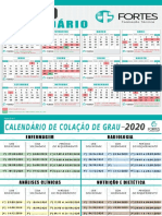 CALENDÁRIO LETIVO 2020