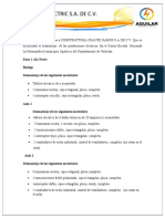 Informe de Trabajo de Desmontaje de Instalaciones Elcetricas Centro Escolar Hacienda Normandia