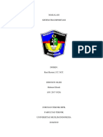 Makalah Sistem Transportasi