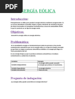 Maqueta de Energía Eólica Escolar | PDF | Energía renovable | Energía ...