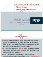 FInal Term - Topic 02 - Funding Proposal