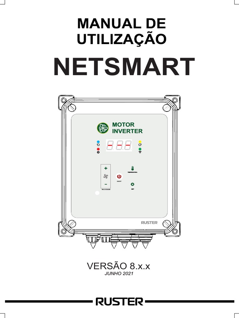Manual do Inversor Ruster 8.x.x | PDF | Rede de computadores | Rede sem fio