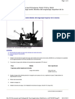 Revisión y Ajuste Del Juego Entre Dientes Del Engranaje Impulsor de La Bomba