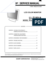 Service Manual: LCD Color Monitor