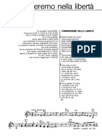 Cammineremo Nella Liberta' Spartito