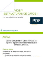 AyE I 02 Introducción A Los Archivos