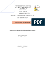 Gestión por procesos en la Universidad Nacional Micaela Bastidas de Apurímac