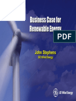 Business Case For Renewable Energy