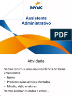 Assistente Adm Departamentalização