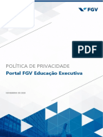 Politica de Privacidade FGV Educacaoexecutiva