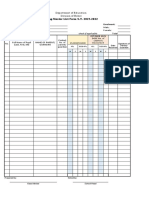 Deworming Masterlist Template