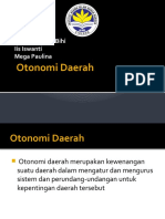 Otonomi Daerah