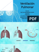 Ventilación pulmonar: procesos y mecanismos