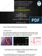 Universidad Nacional de Tumbes: Electrocardiograma