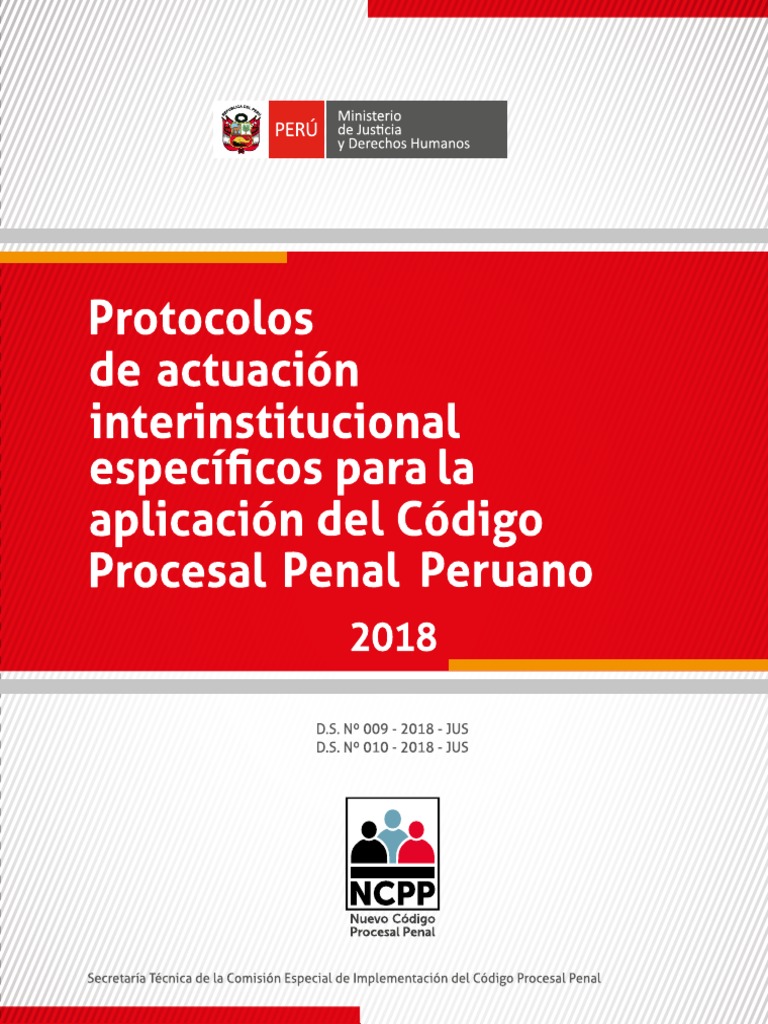 Protocolos De Actuación Interinstitucional Versión Final Pdf Pdf