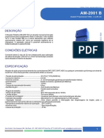 Conexões Elétricas: Atuador Proporcional 10Nm - 4 A 20 Ma