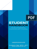 Faculty of Engineering Environment and Computing Student Handbook Undergraduate