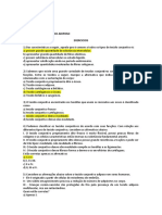 Lista 2 TCPD e Tecido Adiposo 2 Ano