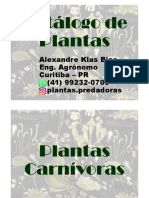 Catálogo de Plantas - Junho 2022