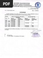 RTR A DELHI EXAM CANDIDATES REVISED LIST