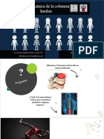 Biomecánica Columna Lumbar Leo