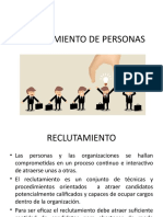 7 Reclutamiento de Personas