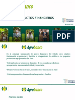 Productos financieros Agrobanco