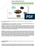 Factores de La Formacion Del Suelo