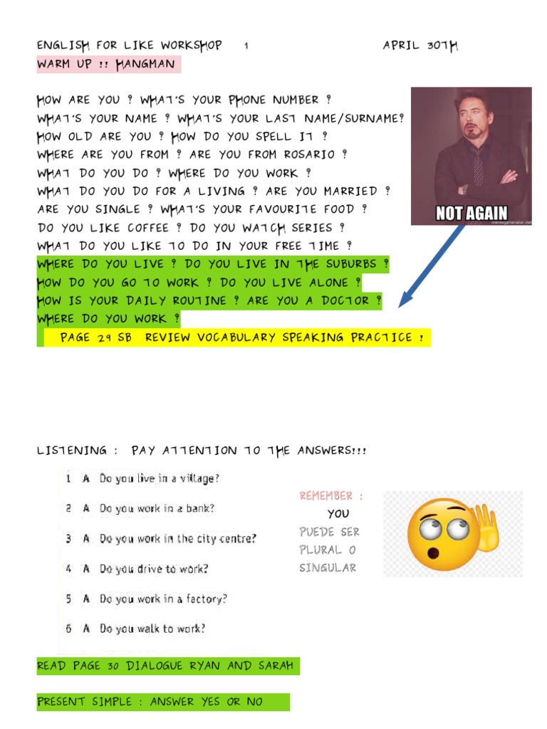 english-for-work-workshop-warm-up-exercises-on-common-greetings-and