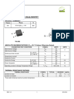 P0603BDG N Chanel-Mosfet